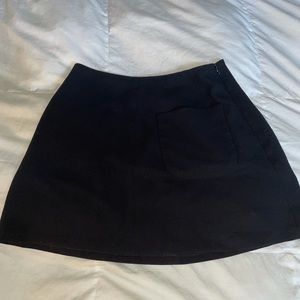 Wilfred black mini skirt